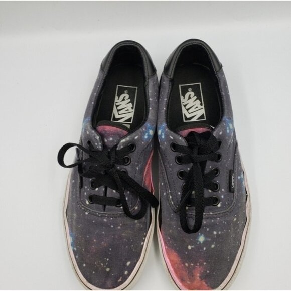 Vans Low Cut Lace Up Sneaker Galaxy Pattern Women's Size 8.5 Men's 7 - Picture 4 of 16
